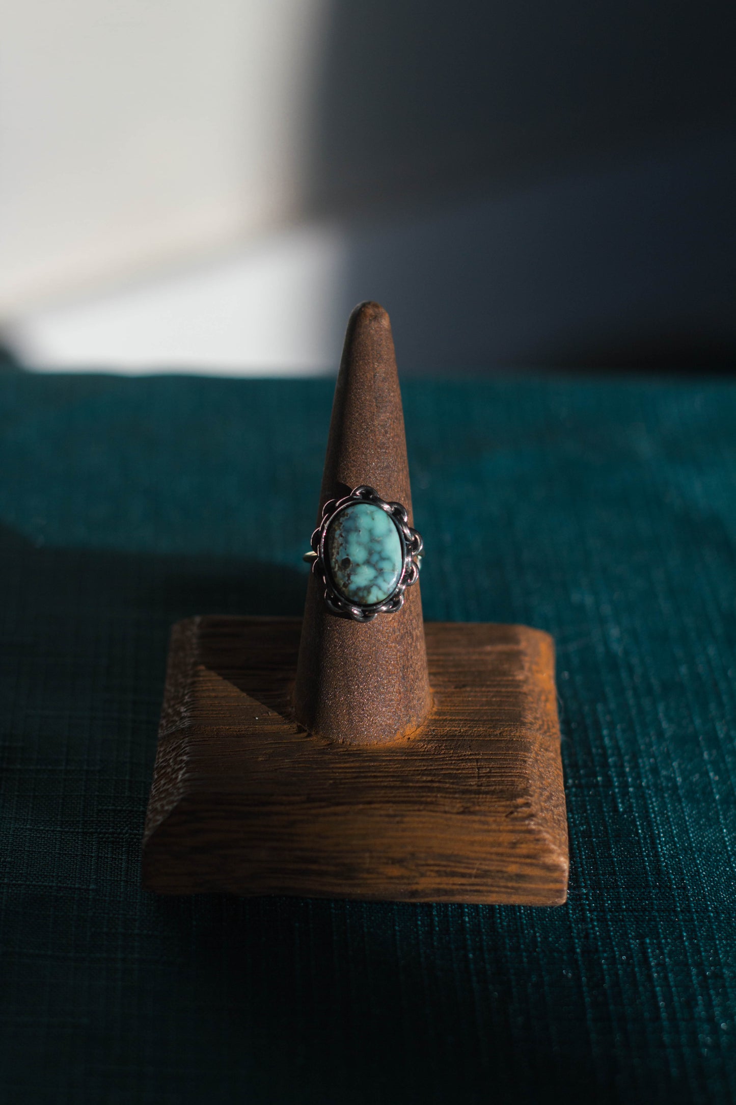 Variscite Chain Ring