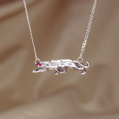 Big Cat Ruby Necklace