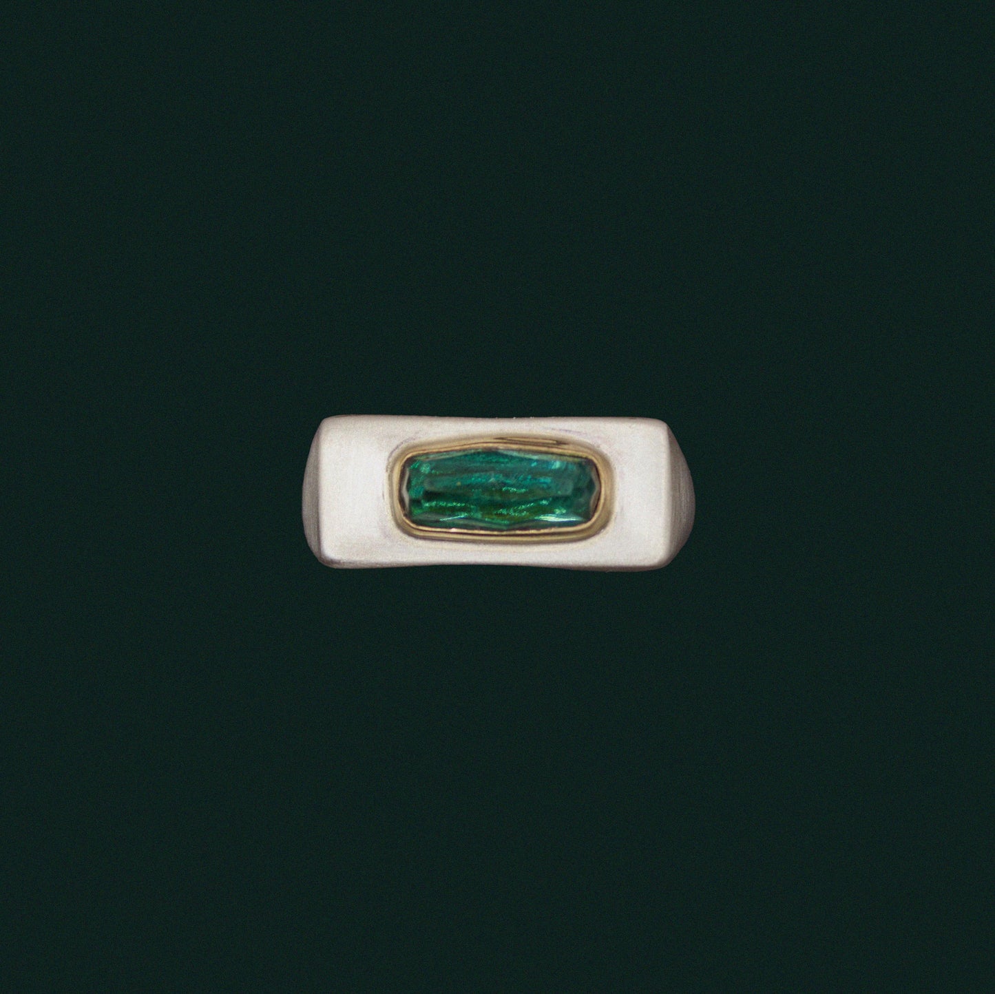 Size 8 Tourmaline Signet