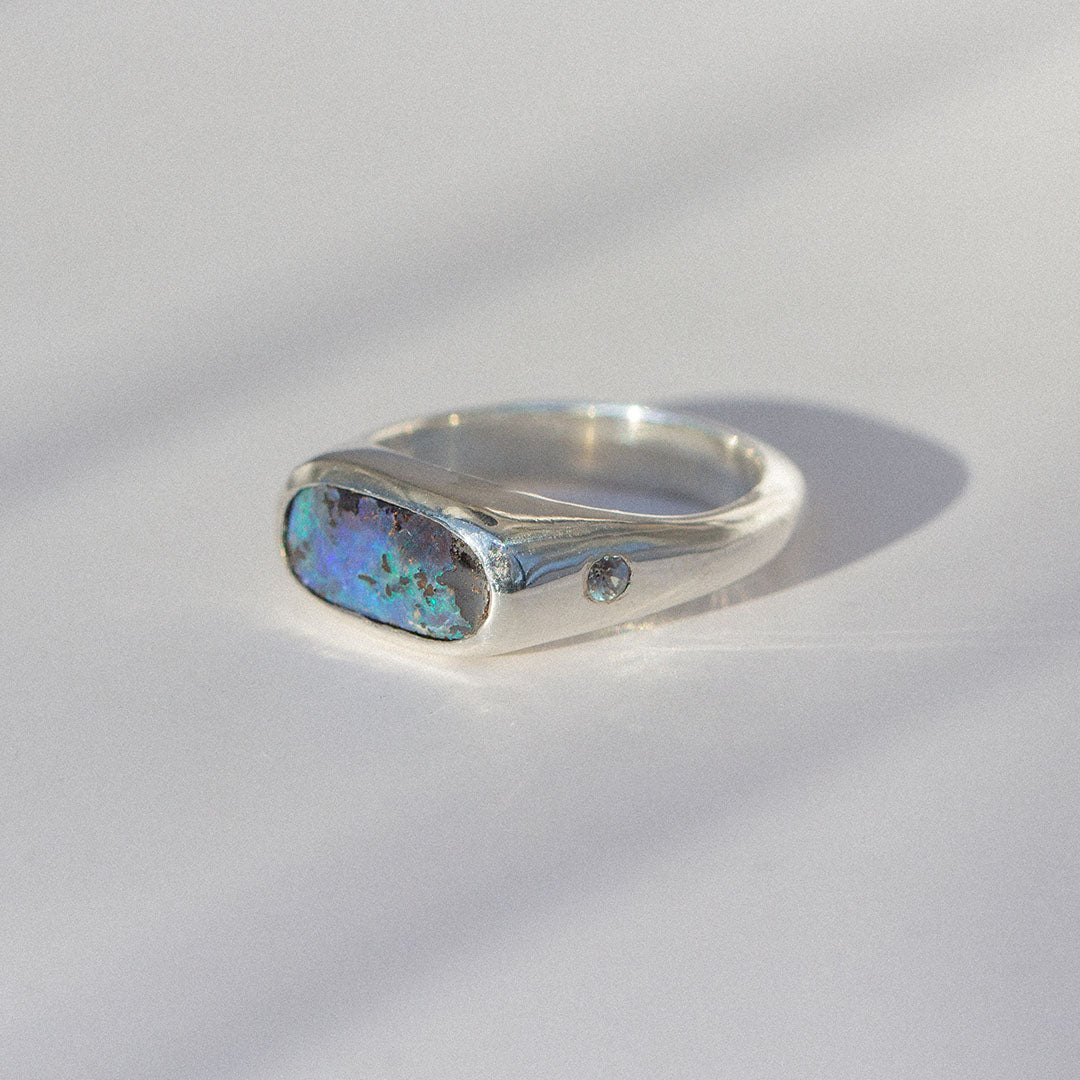 2 - Alexandrite / Spinel / Opal Ring