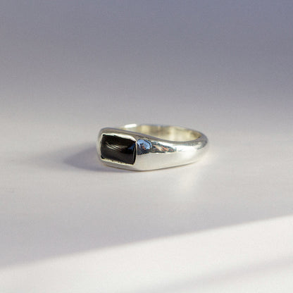 3 - Dark Green Tourmaline Ring