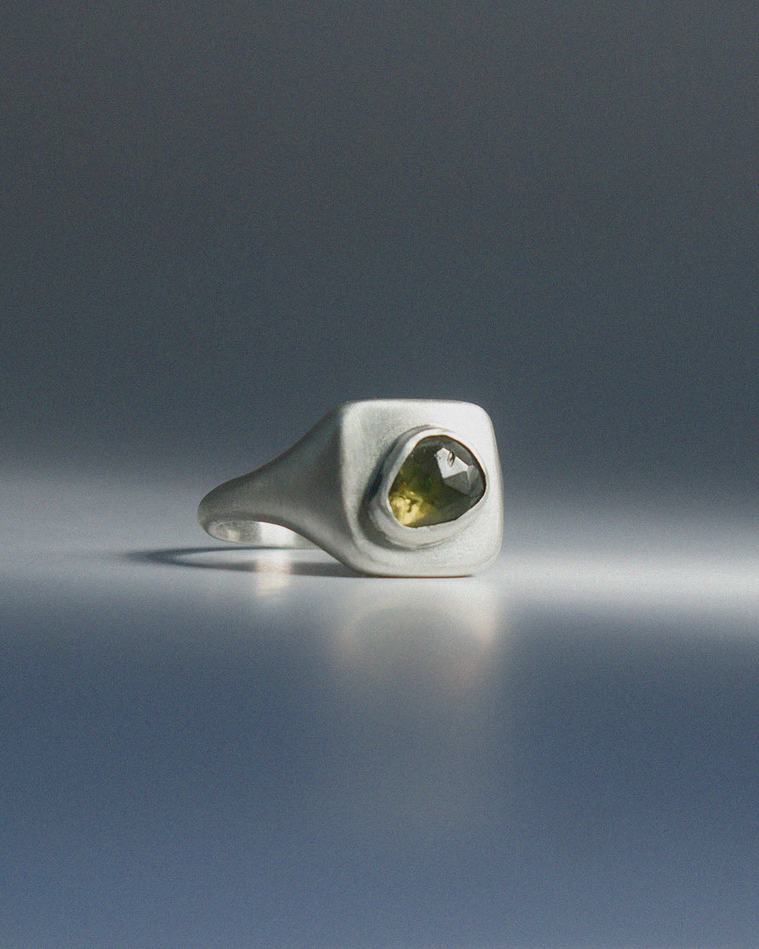 Green Tourmaline Ring