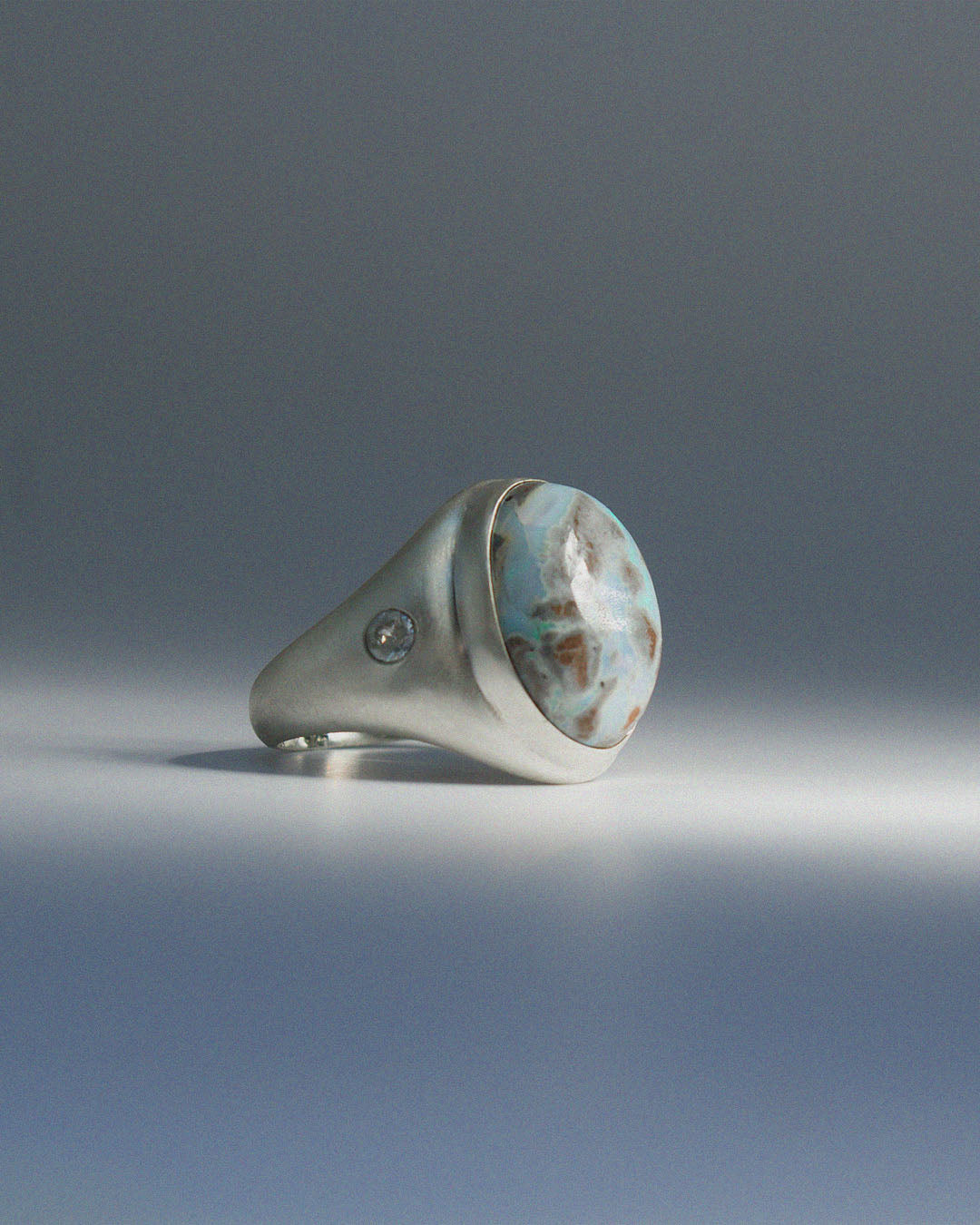 Boulder Opal Ring