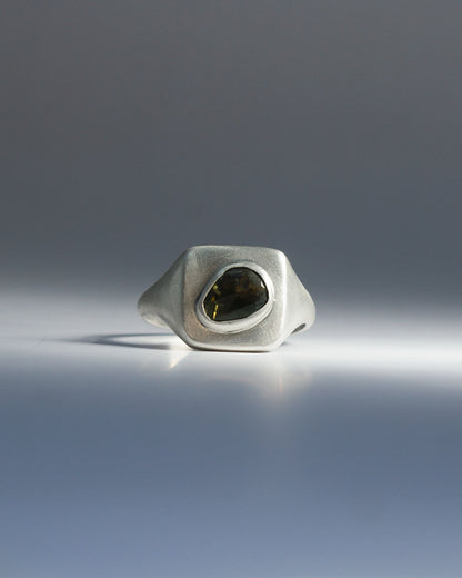 Green Tourmaline Ring