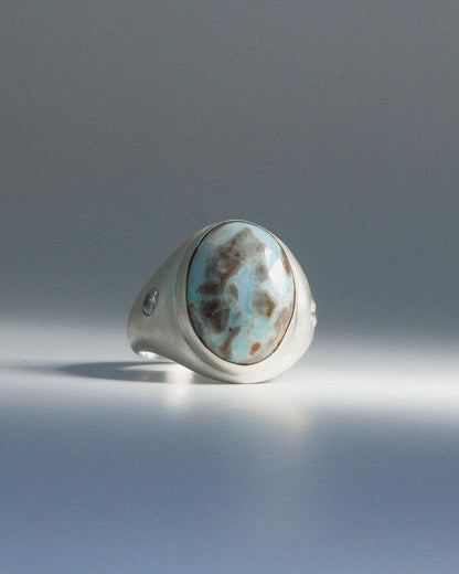 Boulder Opal Ring