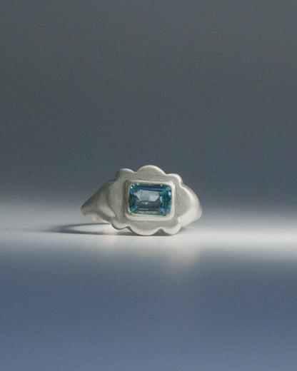 Blue Lab Topaz Ring
