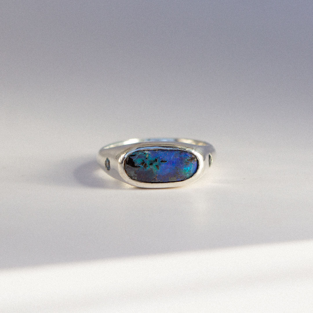 2 - Alexandrite / Spinel / Opal Ring