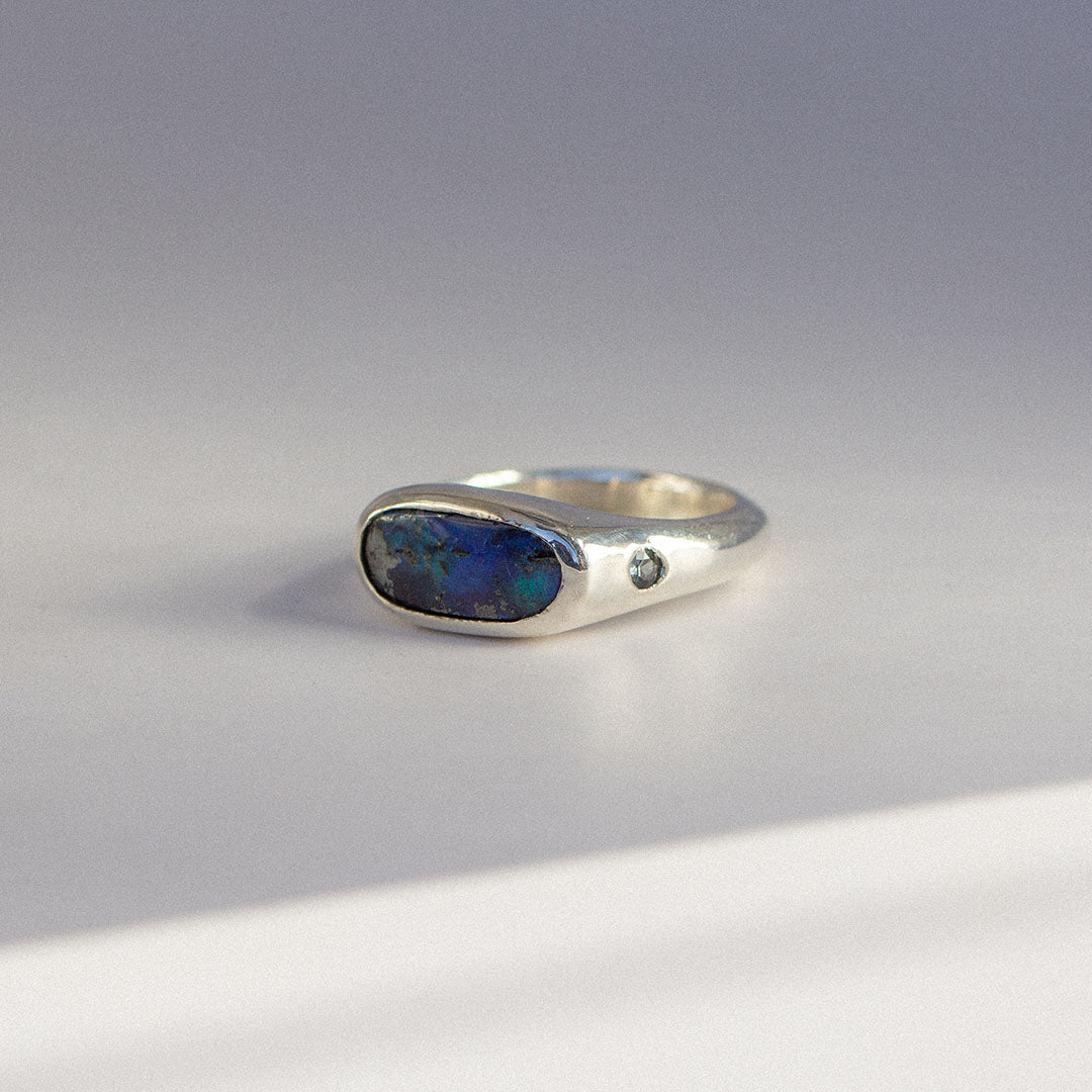 2 - Alexandrite / Spinel / Opal Ring