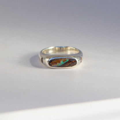 6 - Zircon / Opal Ring