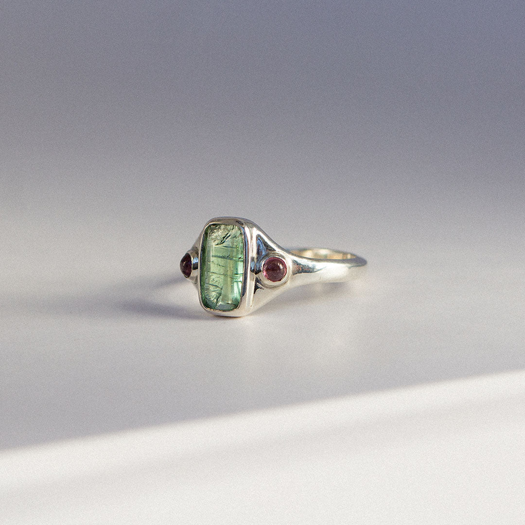 5- Tourmaline Opera Ring