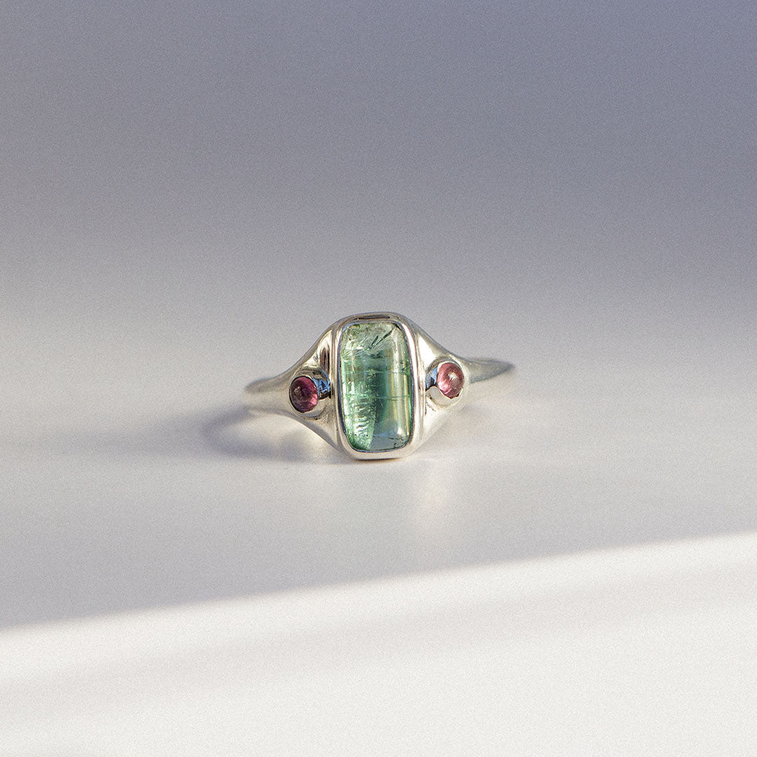 5- Tourmaline Opera Ring