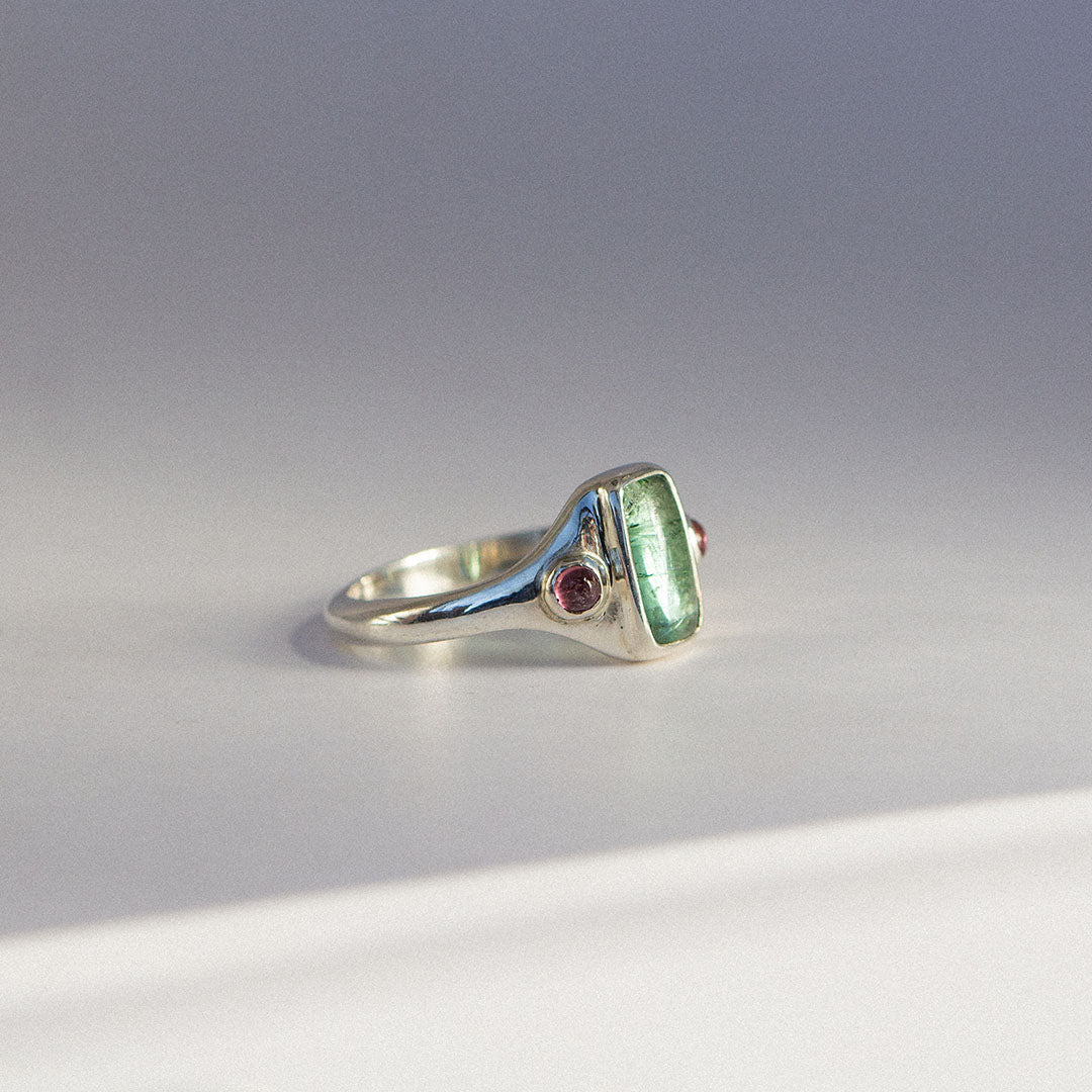 5- Tourmaline Opera Ring