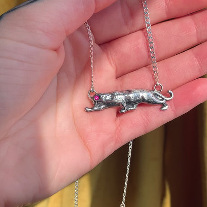 Big Cat Ruby Necklace