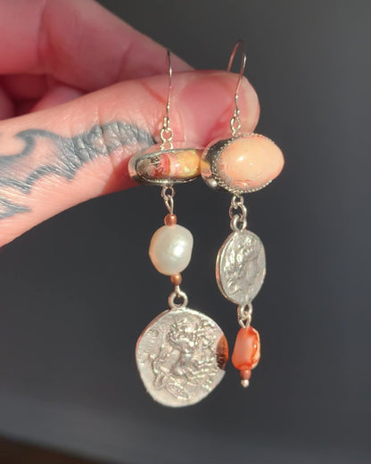 Sunny Opal Dangles