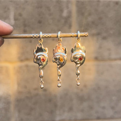Burning Question Charm