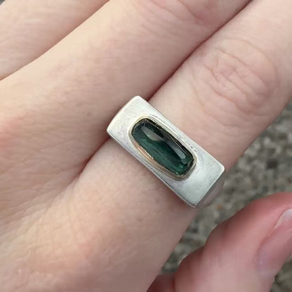 Size 8 Tourmaline Signet